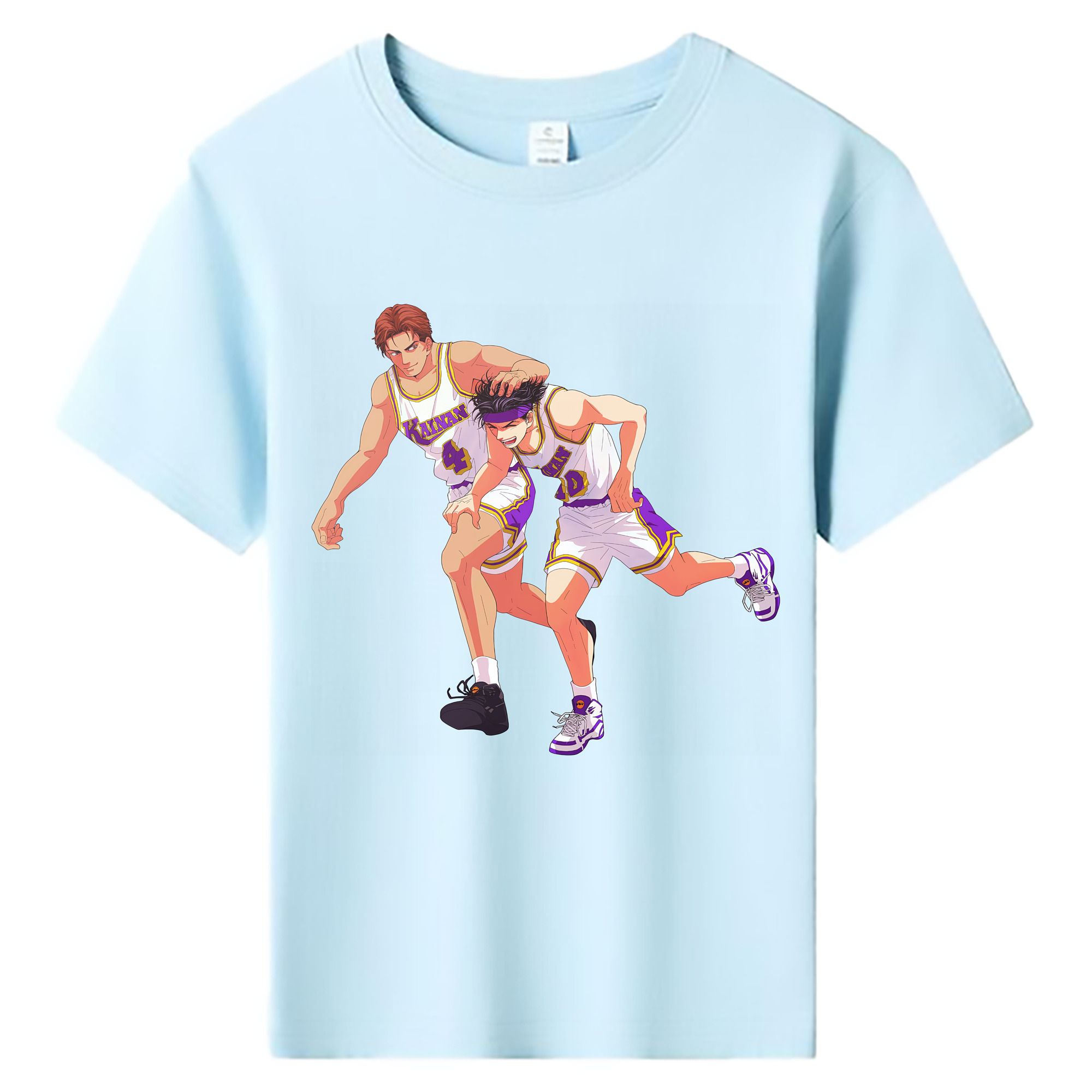 （画像用） SLAM DUNK／スラムダンク 綿100％キッズTシャツ（フロントプリント）